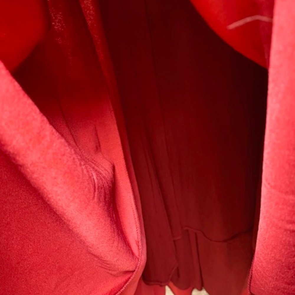 DANCING QUEEN Maxi evening gown dress Burgundy color off shoulder size 3XL - NWT - Picture 13 of 16